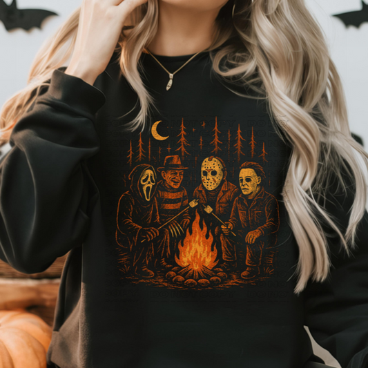 Camp Horror - Black Apparel Only DTF