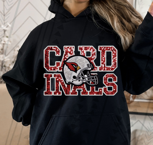 Cardinal Faux Embroidery DTF