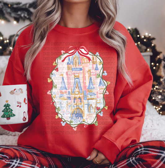 Christmas Castle #2 DTF