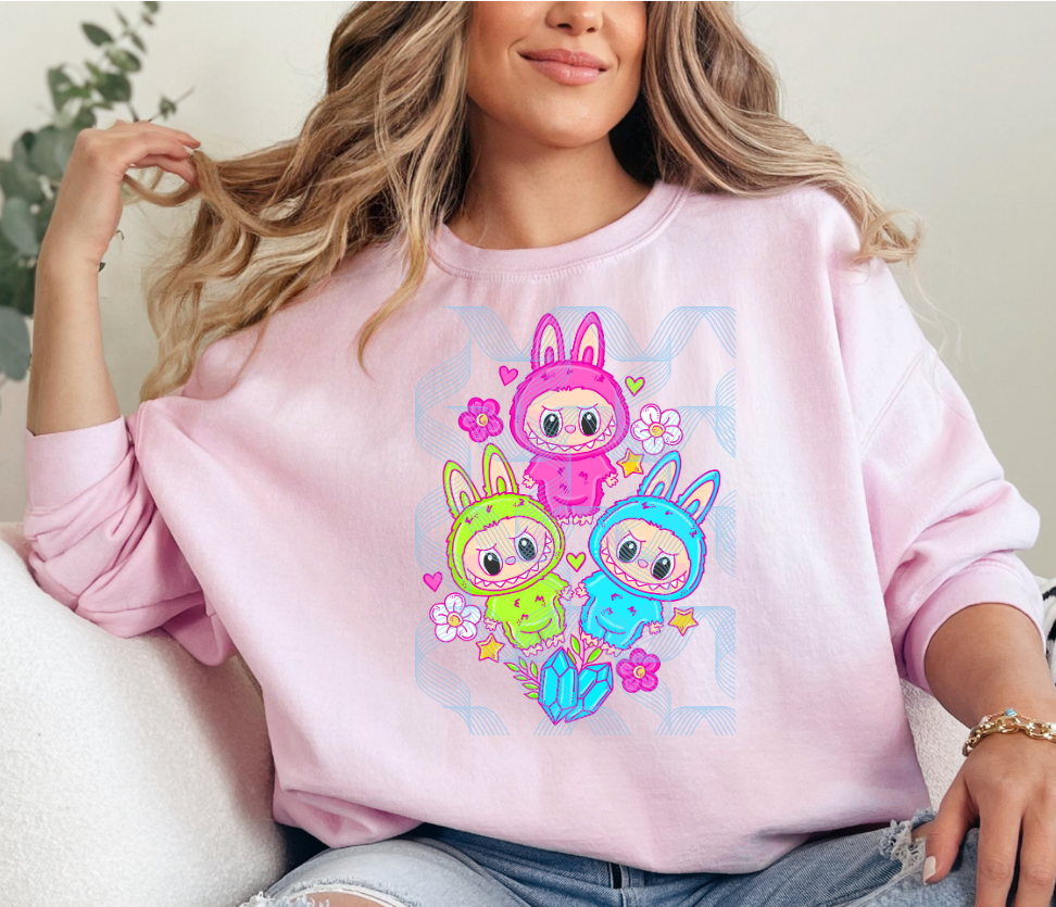 Colorful Floral Monsters