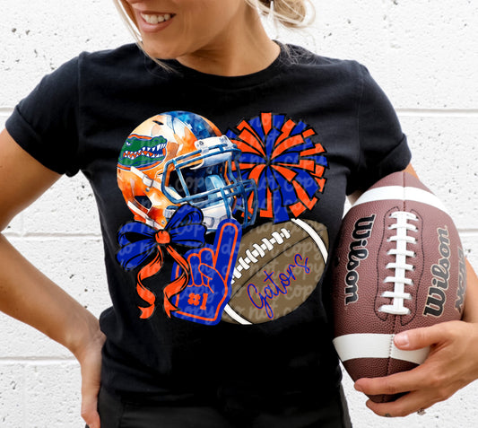 Coquette Gator_Football DTF