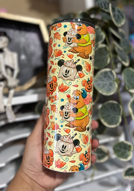 Pumpkin Spice & Mice Tumbler