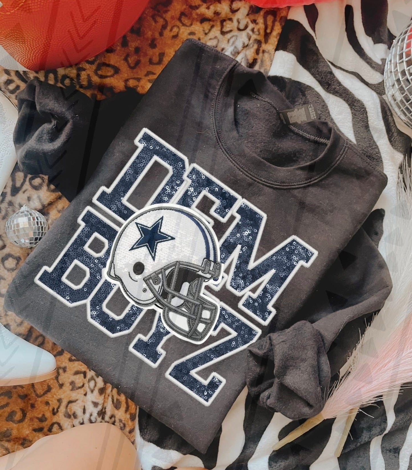 Dem Boyz Faux Sequins DTF