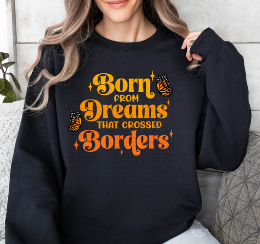 Dreams that Crossed Borders (Orange) DTF