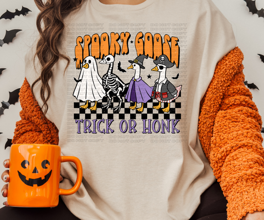 Spooky Goose DTF