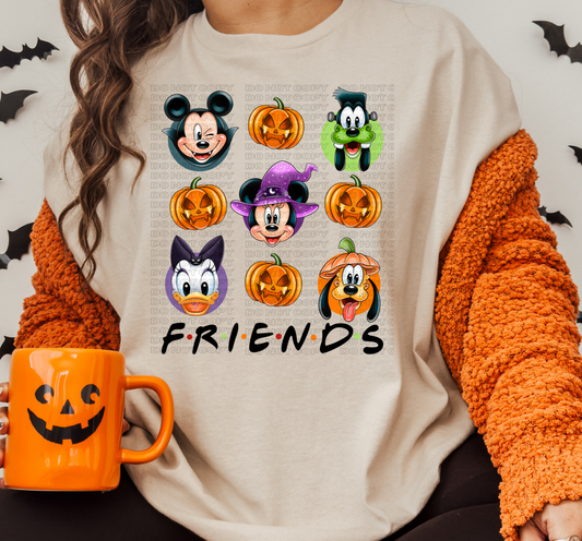 Pumpkin Friends DTF
