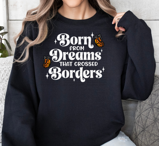 Dreams that Crossed Borders (White) DTF