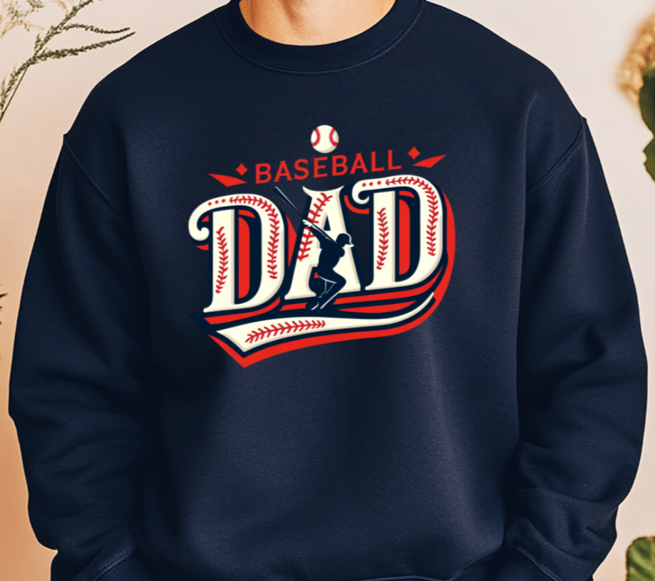 Baseball Dad Batter DTF