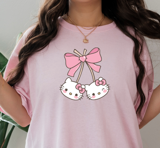 Pink Gatita Coqutte DTF