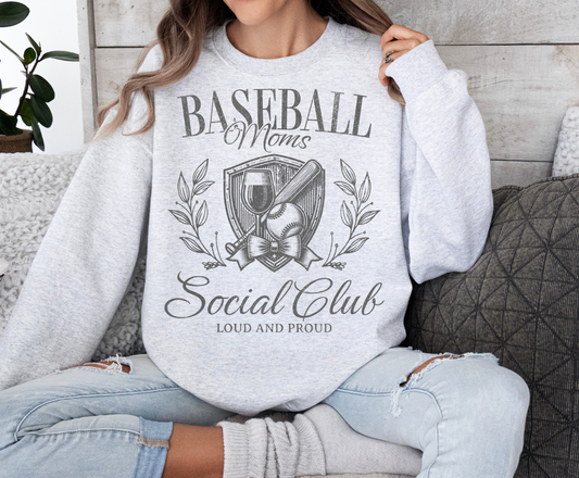Baseball Mom Social Club DTF