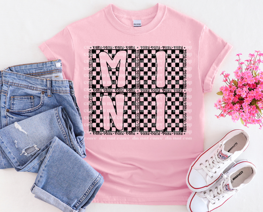 Mini Checkered Pattern DTF