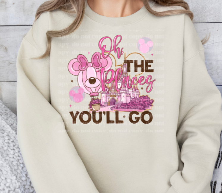 Oh The Places You'll Go DTF