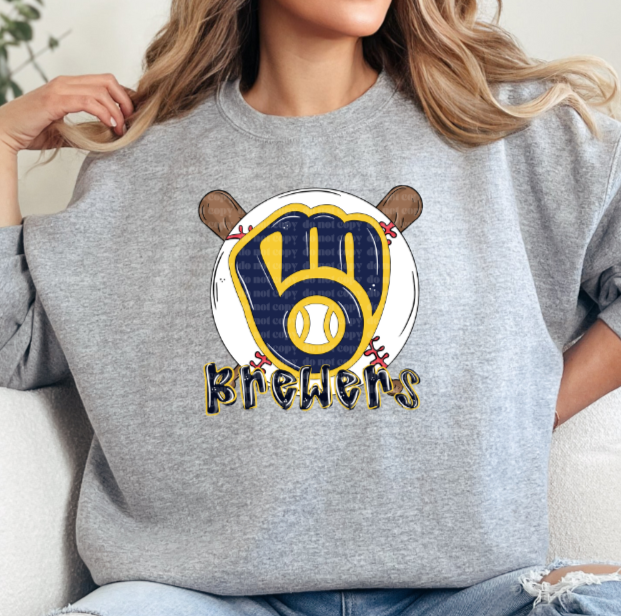 MIL Baseball Bat DTF