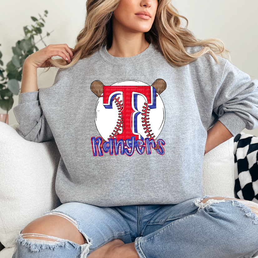 TEX Baseball Bat DTF