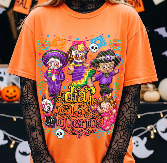 Dia De Los Muertos Familia DTF