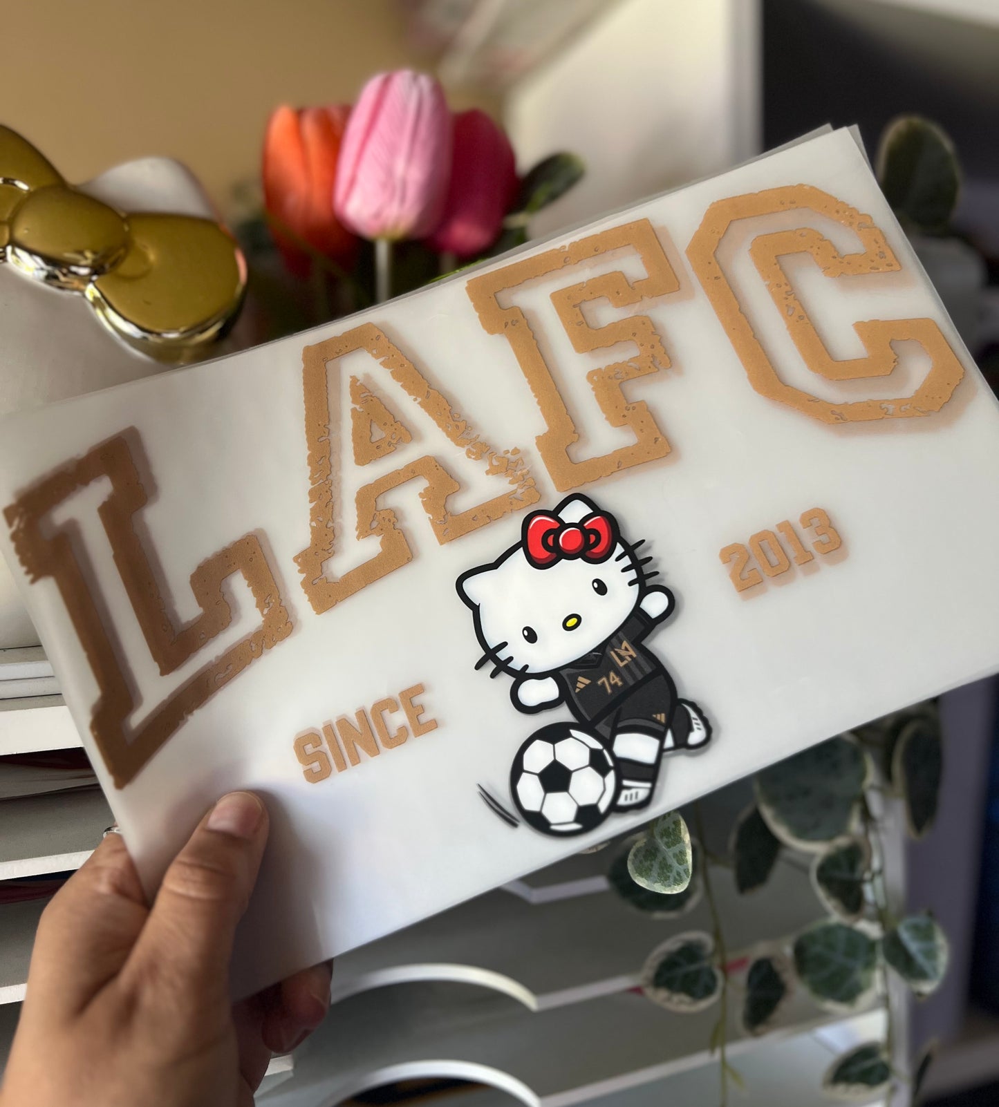 Gatita LA_Soccer Tan DTF (Read Description)