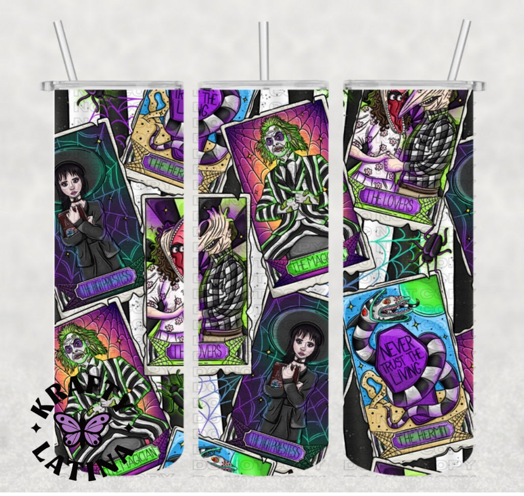 BJ Tarot Card Tumbler