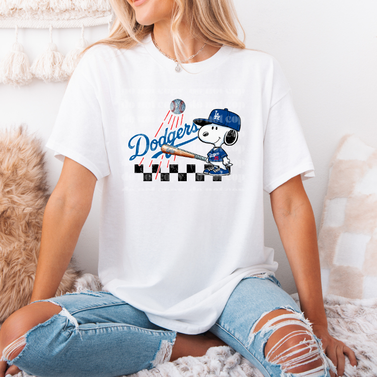 LAD Baseball Pup DTF - Exclusive