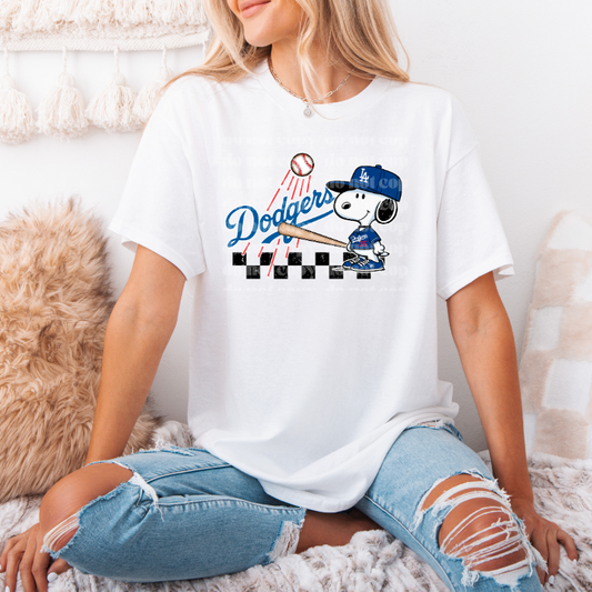 LAD Baseball Pup DTF - Exclusive