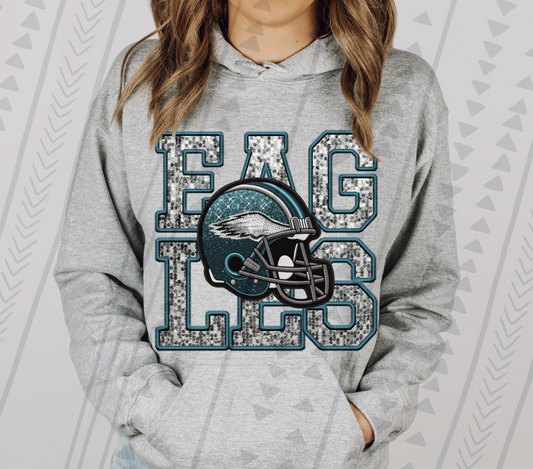 Eagle Faux Embroidery DTF