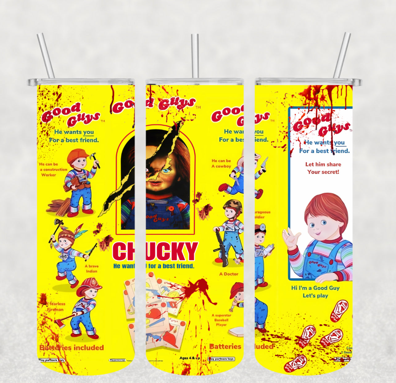 Good_Guy Splatter Tumbler