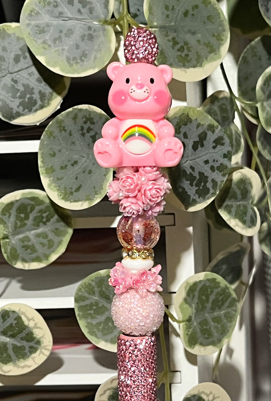 BLING BEAR PRE-MADE BEADED PEN