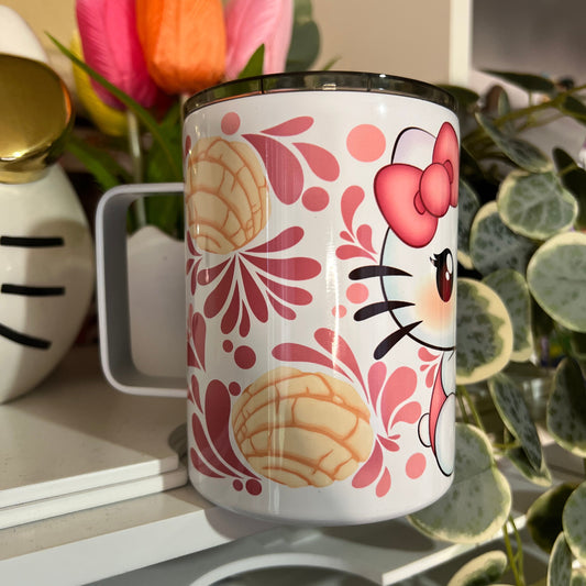 Concha Kitty 10oz Mug Tumbler