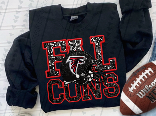 Falcon Faux Embroidery DTF