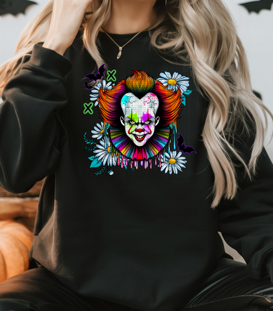 Floral Clown DTF