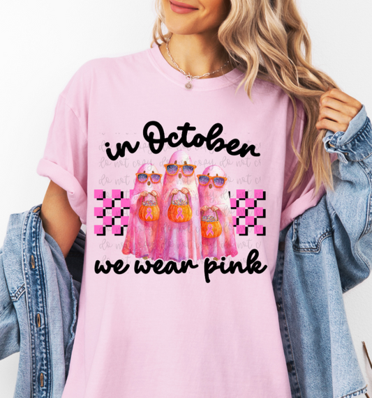 Ghosties Wear Pink DTF