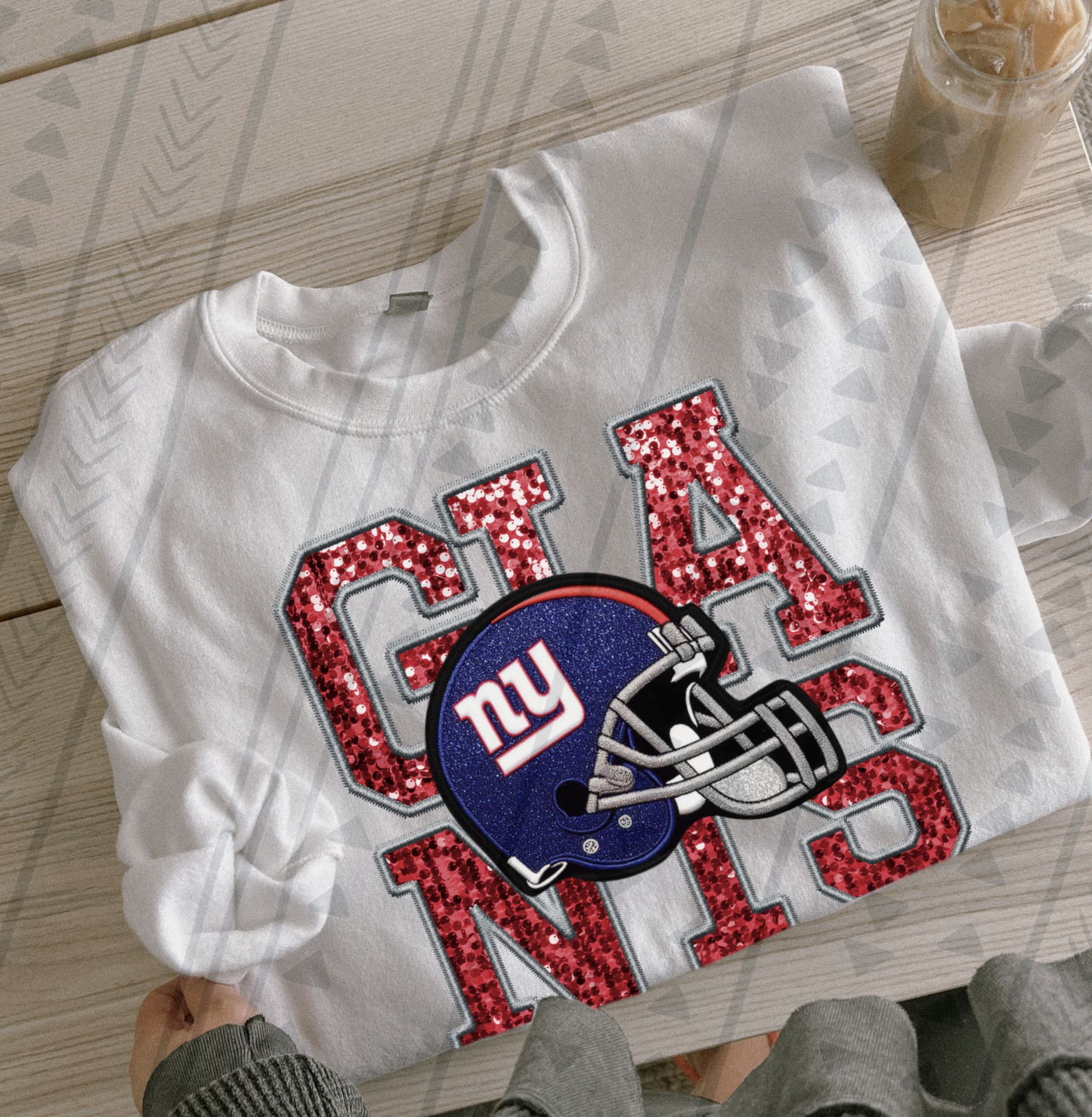 Giant Faux Embroidery DTF
