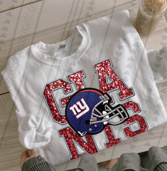Giant Faux Embroidery DTF