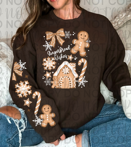 Gingerbread Wishes DTF