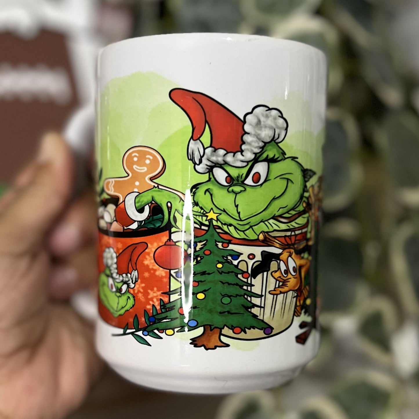 Green Latte 15oz Mug