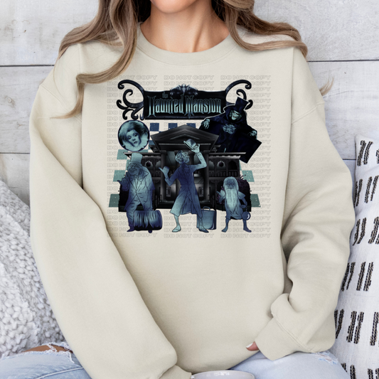 H. Mansion (Black) DTF
