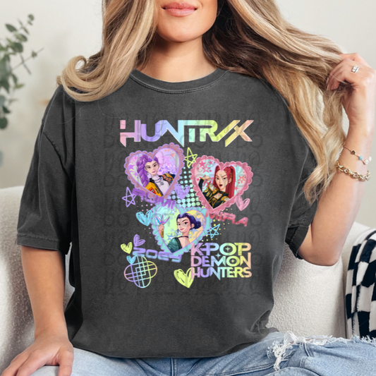 Hunter Hearts DTF