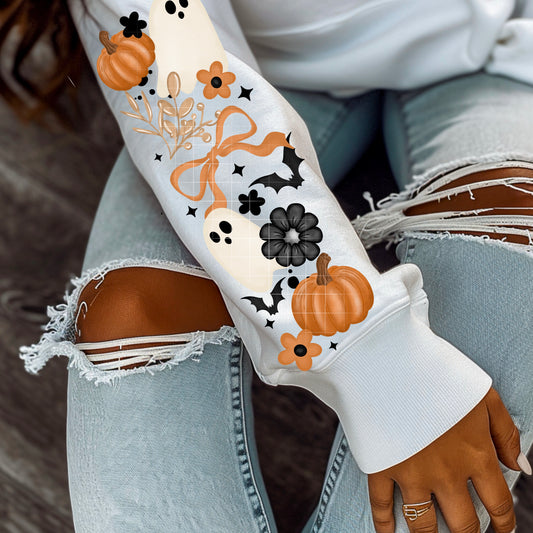 Fall Ghost Frame Sleeve DTF (Set of 2)