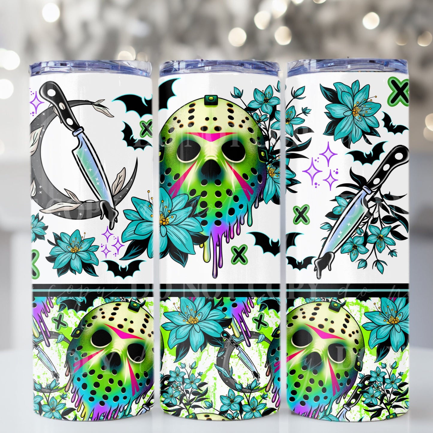 Floral Jason Tumbler