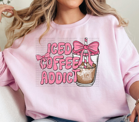 Iced Coffee Addict DTF