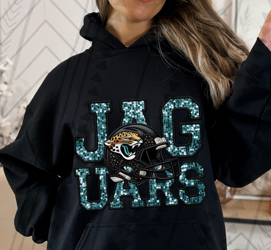 Jaguar Faux Embroidery DTF