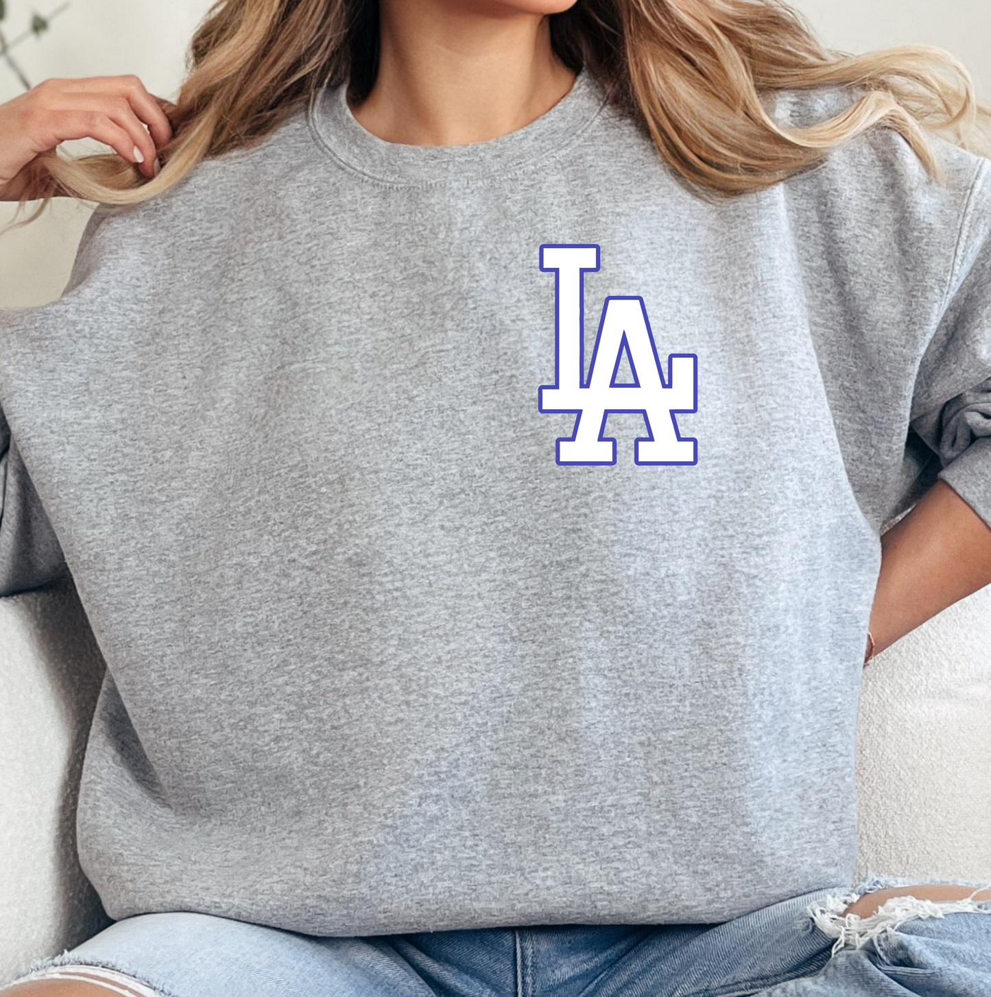 LAD White Logo DTF