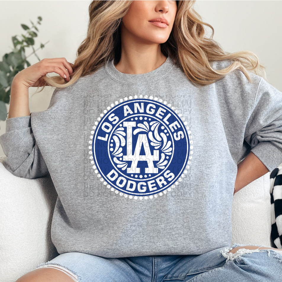 Los Angeles Blue Talavera DTF
