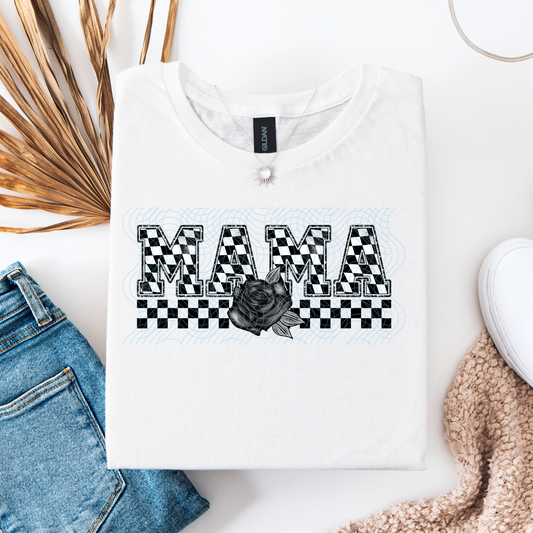 Checkered Mama DTF