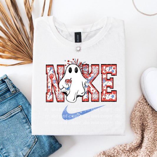 Patriotic Ghost DTF