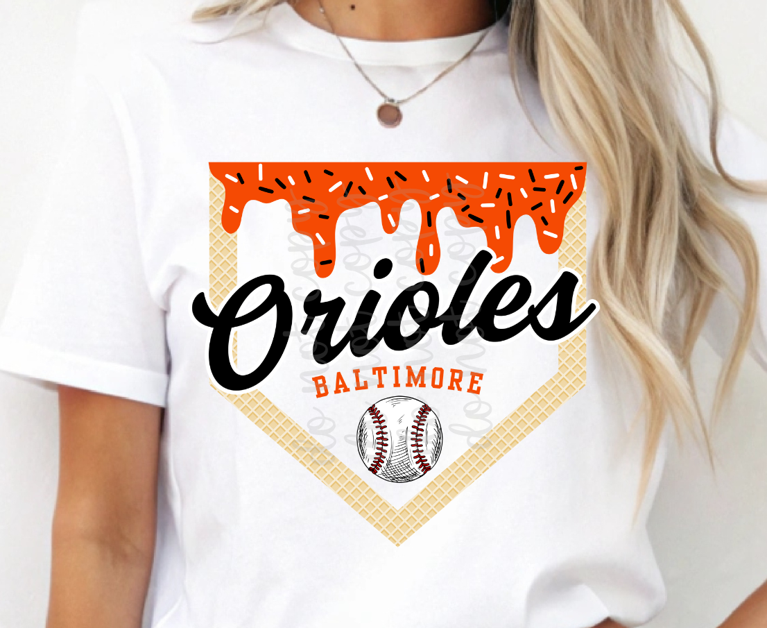 Baltimore Ice Cream Drip DTF
