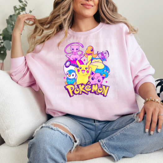 Poke Friends DTF