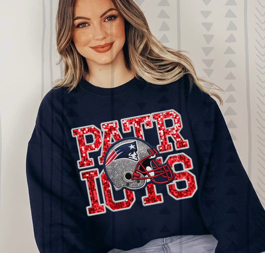 Patriot Faux Embroidery DTF