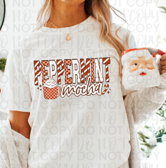 Peppermint Mocha DTF