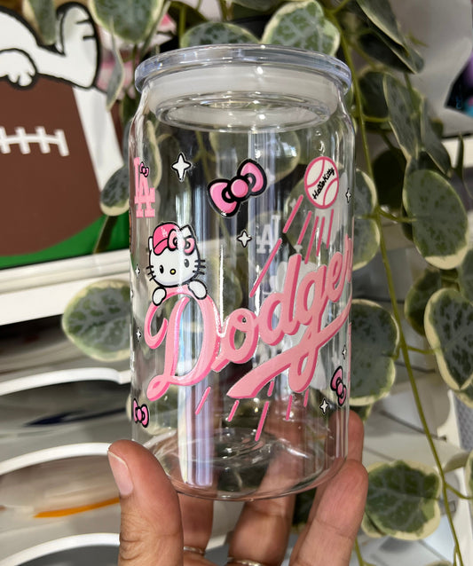 Pink LAD 16oz Plastic Cup