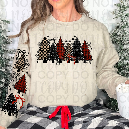 Plaid Trees (No Words) DTF